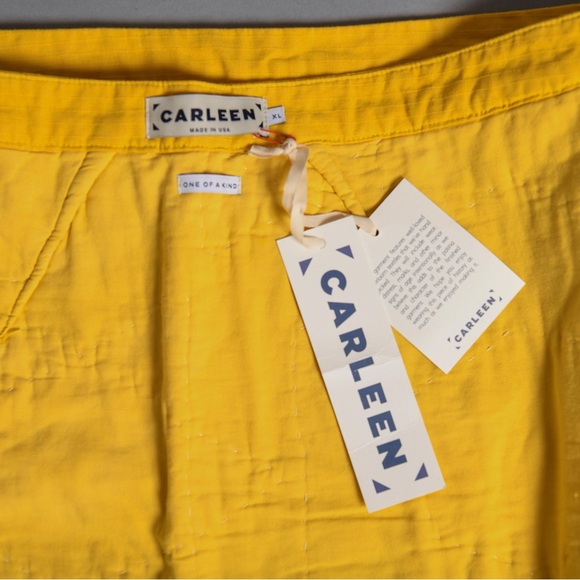 Beautiful Carleen repurposed vintage quilt mini-skirt size XL - Picture 4 of 7